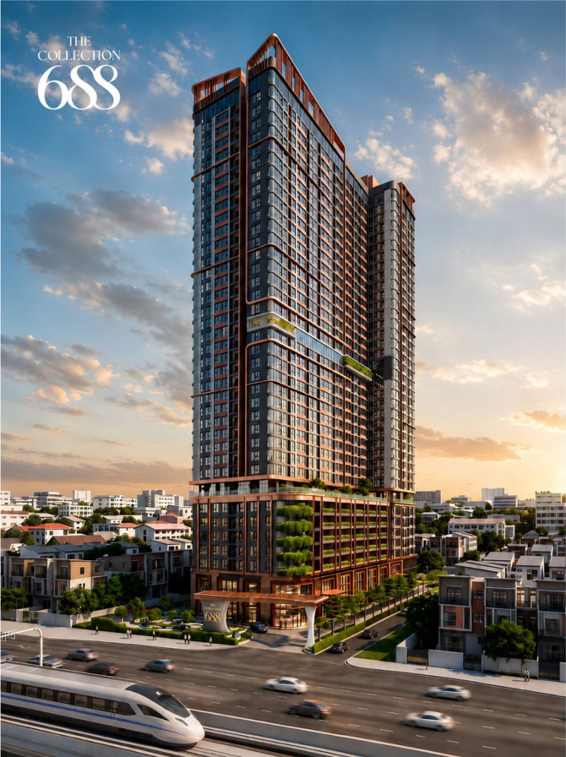 Phối cảnh dự án the collection 688